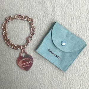 EUC Large Return to Tiffany's Bracelet